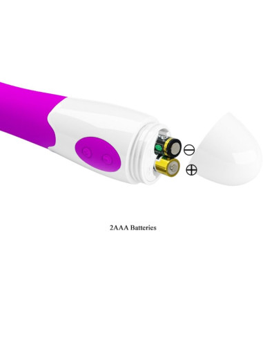 PRETTY LOVE ELEMENTAL VIBRADOR 30 MODOS DE VIBRACION MORADO