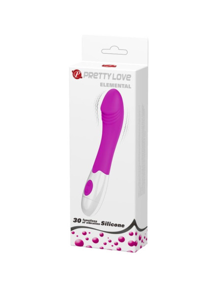 PRETTY LOVE ELEMENTAL VIBRADOR 30 MODOS DE VIBRACION MORADO