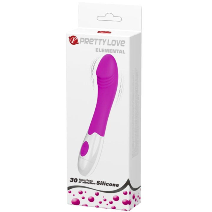 PRETTY LOVE ELEMENTAL VIBRADOR 30 MODOS DE VIBRACION MORADO