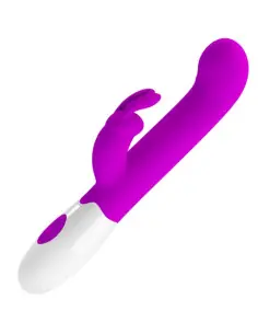 PRETTY LOVE CENTAUR VIBRADOR RABBIT 30 MODOS DE VIBRACION MORADO