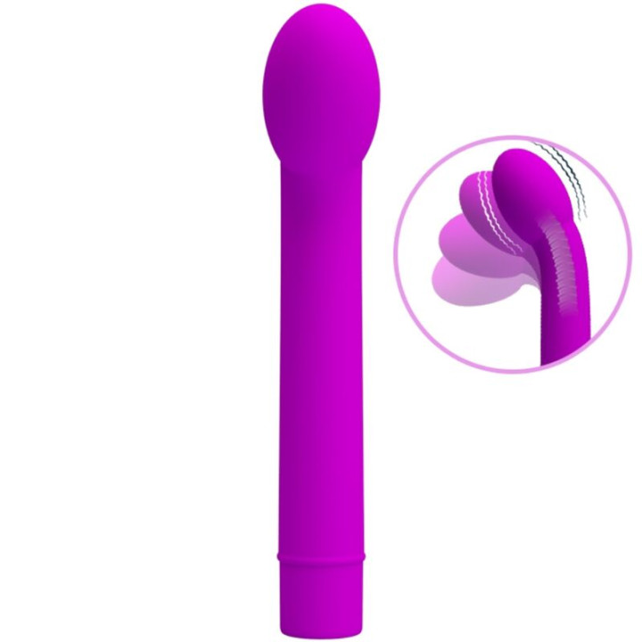 PRETTY LOVE LOGAN VIBRADOR PUNTO G 10 VIBRACIONES MORADO