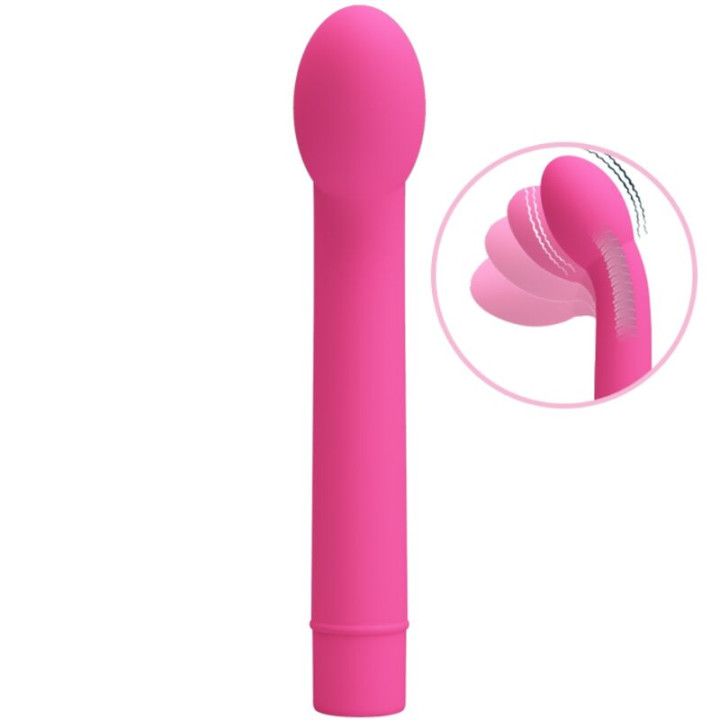 PRETTY LOVE LOGAN VIBRADOR PUNTO G 10 VIBRACIONES ROSA