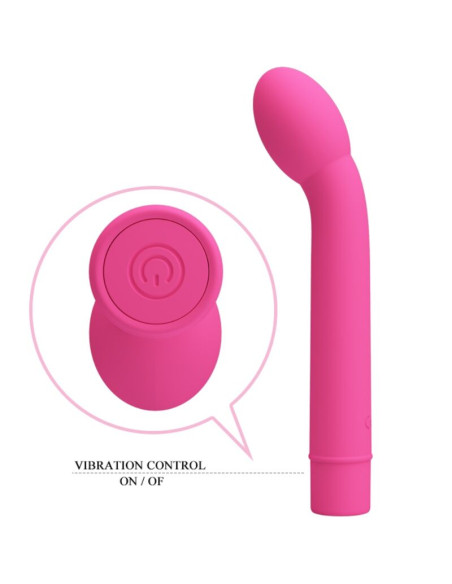 PRETTY LOVE LOGAN VIBRADOR PUNTO G 10 VIBRACIONES ROSA