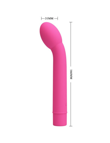 PRETTY LOVE LOGAN VIBRADOR PUNTO G 10 VIBRACIONES ROSA