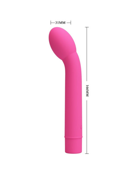 PRETTY LOVE LOGAN VIBRADOR PUNTO G 10 VIBRACIONES ROSA