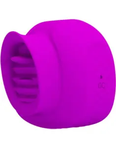 PRETTY LOVE ESTELLE LENGUA ESTIMULADORA CLITORIS 12 VIBRACIONES MORADO