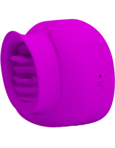 PRETTY LOVE ESTELLE LENGUA ESTIMULADORA CLITORIS 12 VIBRACIONES MORADO