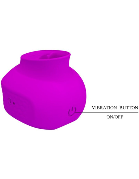 PRETTY LOVE ESTELLE LENGUA ESTIMULADORA CLITORIS 12 VIBRACIONES MORADO PRETTY LOVE ESTELLE LENGUA ESTIMULADORA CLITORIS 12 VIBRACIONES MORADO