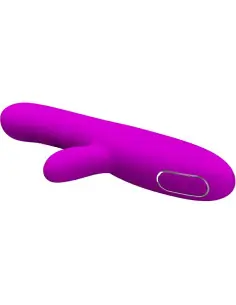 PRETTY LOVE ANGELIQUE VIBRADOR MULTIFUNCION ESTIMULADOR DE CLITORIS MORADO 2