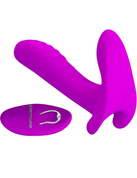 PRETTY LOVE MASAJEADOR VIBRADOR 12 VIBRACIONES CONTROL REMOTO MORADO PRETTY LOVE MASAJEADOR VIBRADOR 12 VIBRACIONES CONTROL REMOTO MORADO