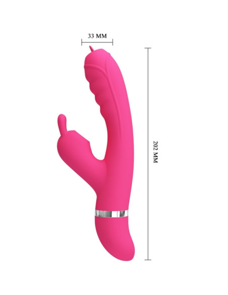 PRETTY LOVE PHOENIX VIBRADOR RABBIT MULTIFUNCION ROSA PRETTY LOVE PHOENIX VIBRADOR RABBIT MULTIFUNCION ROSA
