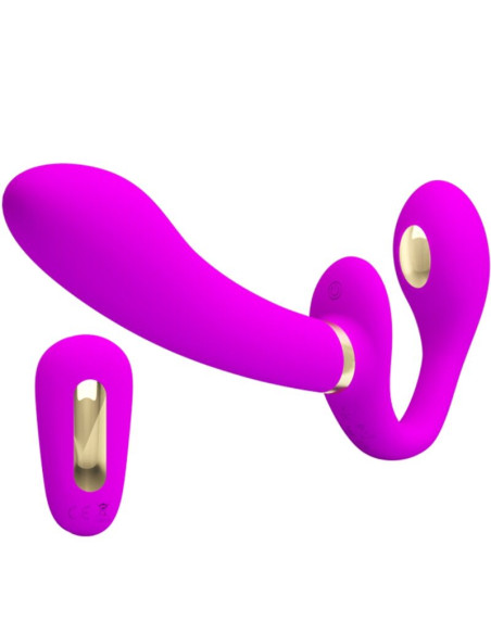 PRETTY LOVE THUNDERBIRD VIBRADOR DOBLE STRAP ON CONTROL REMOTO MORADO PRETTY LOVE THUNDERBIRD VIBRADOR DOBLE STRAP ON CONTROL REMOTO MORADO