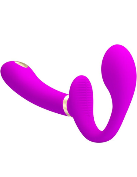 PRETTY LOVE THUNDERBIRD VIBRADOR DOBLE STRAP ON CONTROL REMOTO MORADO PRETTY LOVE THUNDERBIRD VIBRADOR DOBLE STRAP ON CONTROL REMOTO MORADO