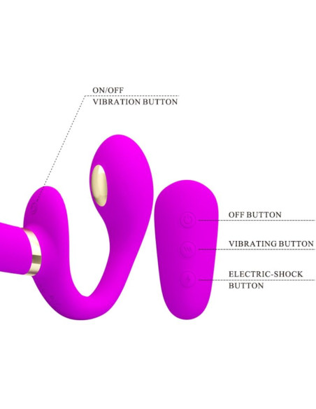 PRETTY LOVE THUNDERBIRD VIBRADOR DOBLE STRAP ON CONTROL REMOTO MORADO PRETTY LOVE THUNDERBIRD VIBRADOR DOBLE STRAP ON CONTROL REMOTO MORADO