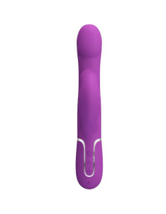 PRETTY LOVE VIBRADOR ESTIMULADOR MULTIFUNCION 4 EN 1 MORADO 2