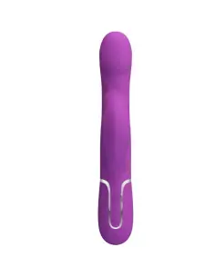 PRETTY LOVE VIBRADOR ESTIMULADOR MULTIFUNCION 4 EN 1 MORADO 2