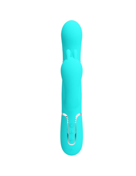 PRETTY LOVE CAMMY TRIPLE VIBRADOR RABBIT MULTIFUNCION 4 EN 1 AZUL PRETTY LOVE CAMMY TRIPLE VIBRADOR RABBIT MULTIFUNCION 4 EN 1 AZUL