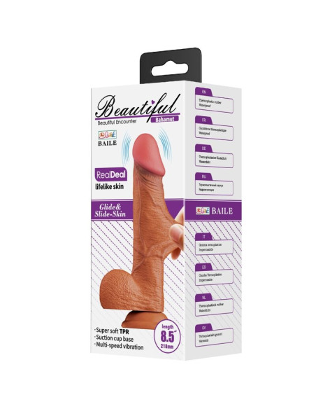 BAILE BAHAMUT VIBRADOR REALISTICO 218 CM NATURAL CONTROL REMOTO BAILE BAHAMUT VIBRADOR REALISTICO 218 CM NATURAL CONTROL REMOTO