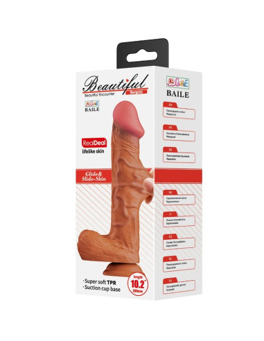 BAILE BERGRISI DILDO REALISTICO 26 CM NATURAL