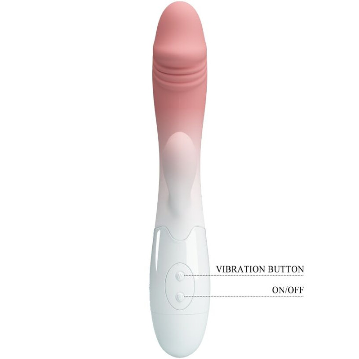 PRETTY LOVE SNAPPY VIBRADOR RABBIT 3O VIBRACIONES ROSA