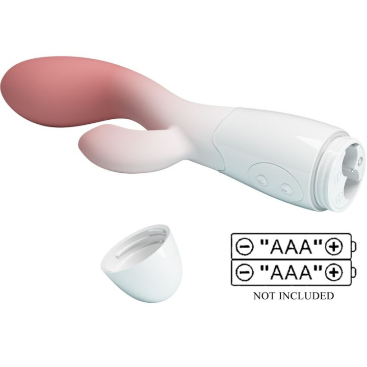 PRETTY LOVE BRIGHTY VIBRADOR PUNTO G ESTIMULADOR CLITORIS 30 VIBRACIONES ROSA