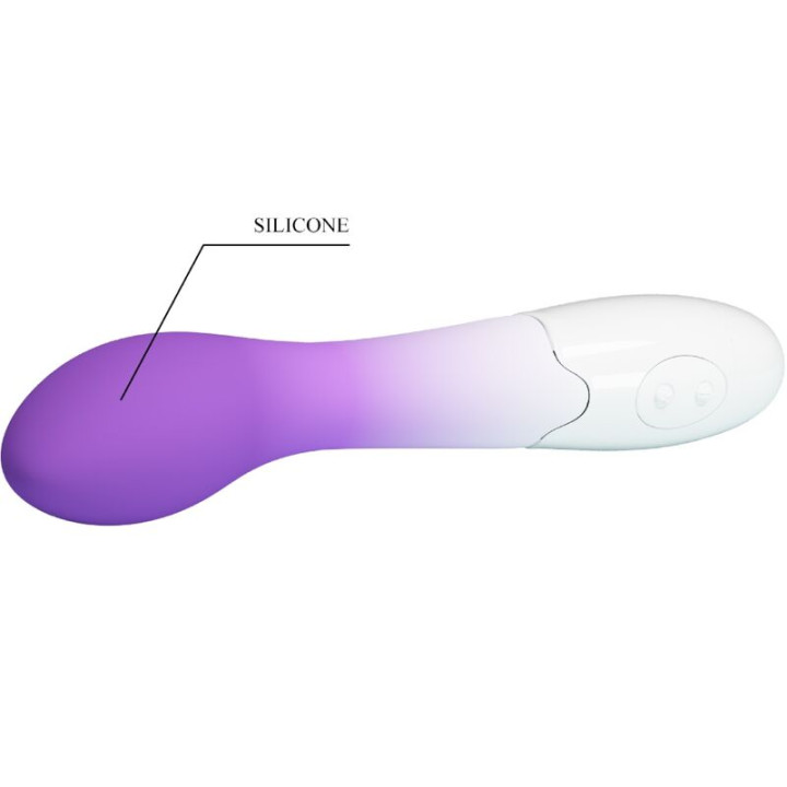 PRETTY LOVE BISHOP VIBRADOR PUNTO G 30 VIBRACIONES MORADO