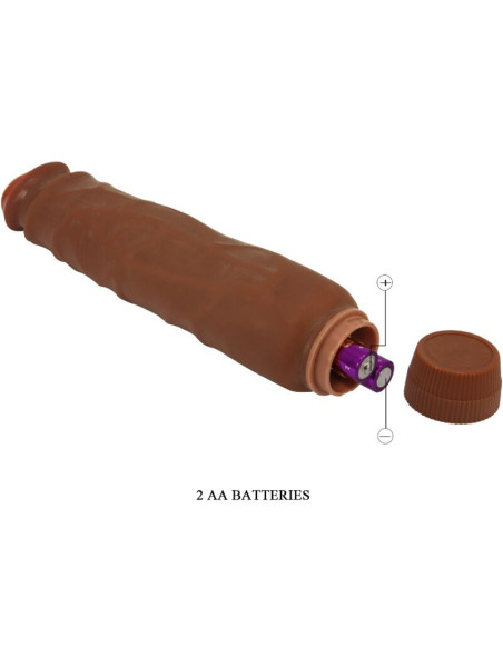 BAILE JACK VIBRADOR REALISTICO 26 CM MULATO BAILE JACK VIBRADOR REALISTICO 26 CM MULATO