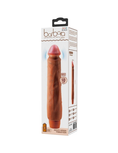 BAILE JACK VIBRADOR REALISTICO 26 CM MULATO BAILE JACK VIBRADOR REALISTICO 26 CM MULATO