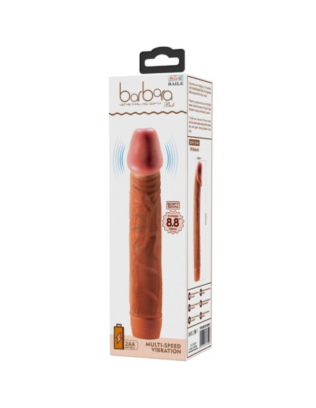 BAILE BOB VIBRADOR REALISTICO 225 CM MULATO BAILE BOB VIBRADOR REALISTICO 225 CM MULATO