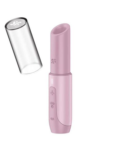 SATISFYER SECRET KISS ESTIMULADOR CLITORIS POR ONDAS ROSA