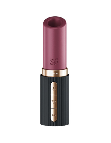 SATISFYER PRO 2 KISS ESTIMULADOR CLITORIS POR ONDAS GRANATE NEGRO