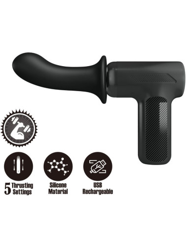 PRETTY LOVE DJ DOCTOR MASAJEADOR 5 CONFIGURACIONES NEGRO