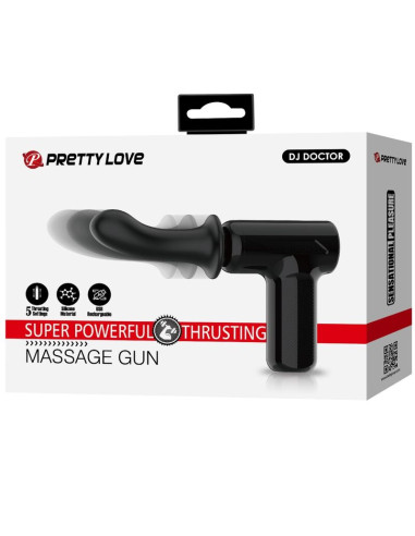 PRETTY LOVE DJ DOCTOR MASAJEADOR 5 CONFIGURACIONES NEGRO