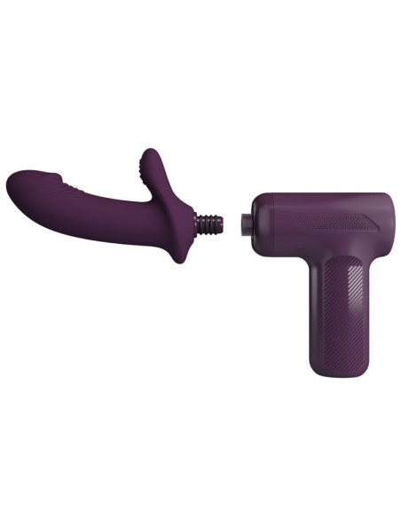 PRETTY LOVE DJ SCHOLAR MASAJEADOR 5 CONFIGURACIONES MORADO