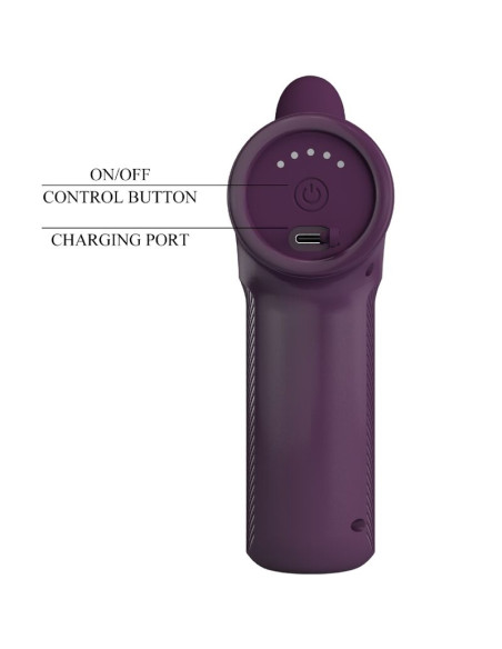 PRETTY LOVE DJ SCHOLAR MASAJEADOR 5 CONFIGURACIONES MORADO