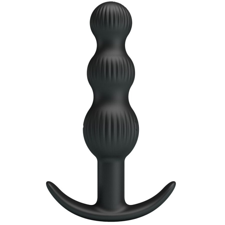 PRETTY LOVE SIDNEY VIBRADOR ANAL 10 VIBRACIONES NEGRO