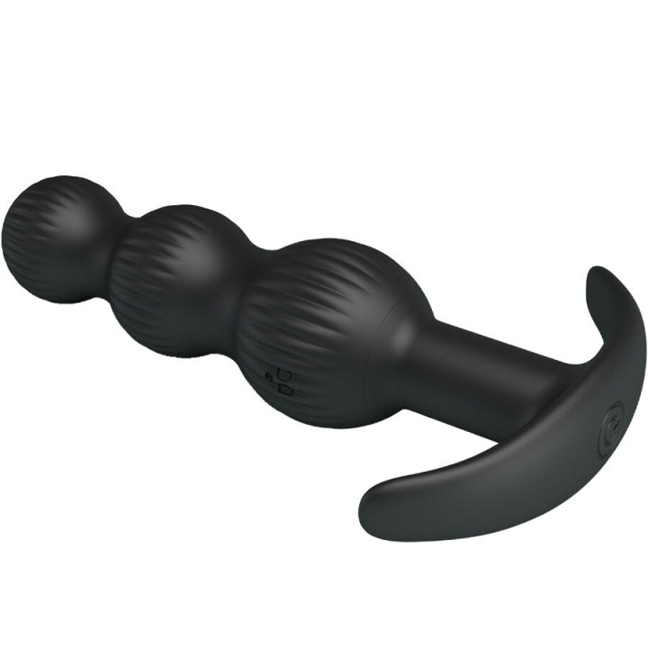 PRETTY LOVE SIDNEY VIBRADOR ANAL 10 VIBRACIONES NEGRO