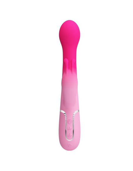 PRETTY LOVE DEJON VIBRADOR RABBIT 3 EN 1 MULTIFUNCION ROSA PRETTY LOVE DEJON VIBRADOR RABBIT 3 EN 1 MULTIFUNCION ROSA
