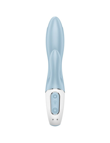 SATISFYER AIR PUMP BUNNY 1 VIBRADOR INFLABLE RABBIT AZUL