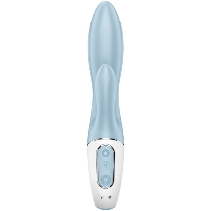 SATISFYER AIR PUMP BUNNY 1 VIBRADOR INFLABLE RABBIT AZUL