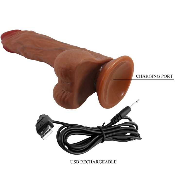 BAILE CALISTO DILDO REALISTICO 25 CM NATURAL