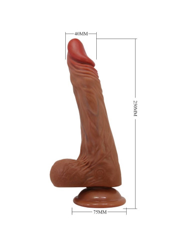 BAILE CALISTO DILDO REALISTICO 25 CM NATURAL