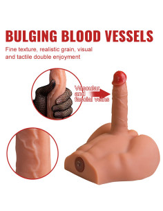 XISE PEEL DILDO ASS MASTURBADOR DILDO REALISTICO POSICION FRONTAL CON THRUSTING 175 CM 2