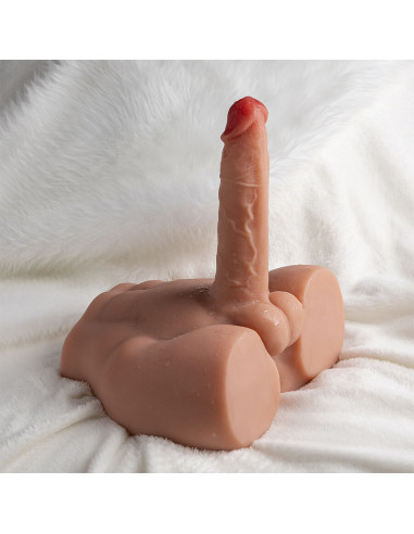 XISE PEEL DILDO ASS MASTURBADOR DILDO REALISTICO POSICION FRONTAL CON THRUSTING 175 CM