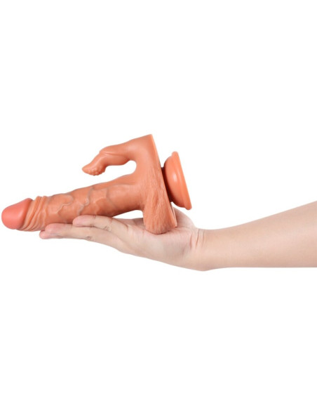SHEQU JULIAN DILDO Y ESTIMULADOR DE CLITORIS CON VIBRACION Y CONTROL REMOTO 16 CM SHEQU JULIAN DILDO Y ESTIMULADOR DE CLITORIS CON VIBRACION Y CONTROL REMOTO 16 CM