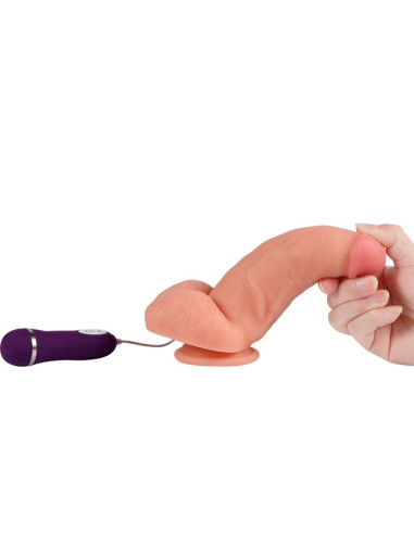 SHEQU RED EAGLE DILDO VIBRADOR CON CONTROL REMOTO 17 CM