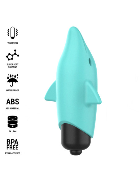 INTENSE ECHO BALA VIBRADORA DELFIN AZUL 8 X 47 CM INTENSE ECHO BALA VIBRADORA DELFIN AZUL 8 X 47 CM