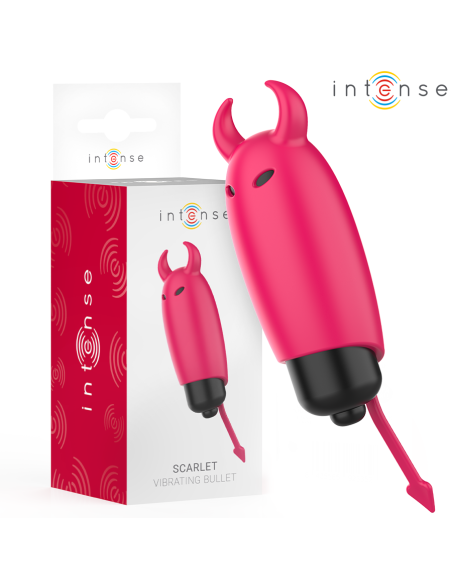INTENSE SCARLET BALA VIBRADORA DEMONIO ROJO 93 X 24 CM