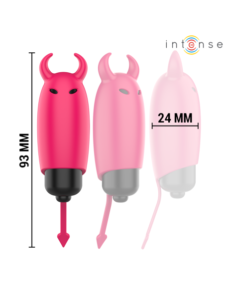INTENSE SCARLET BALA VIBRADORA DEMONIO ROJO 93 X 24 CM