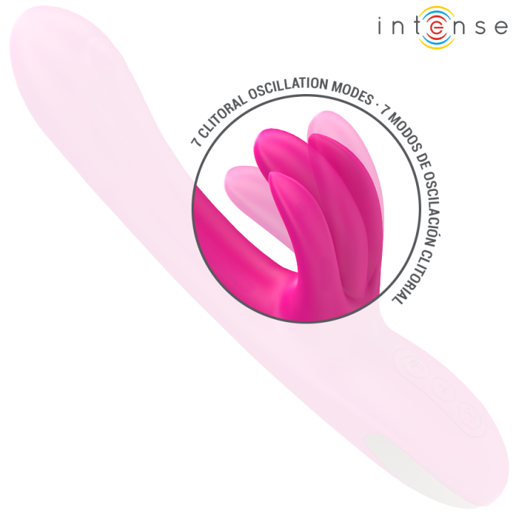 INTENSE BRITNEY VIBRADOR MULTIFUNCION RABBIT 23 CM ROSA